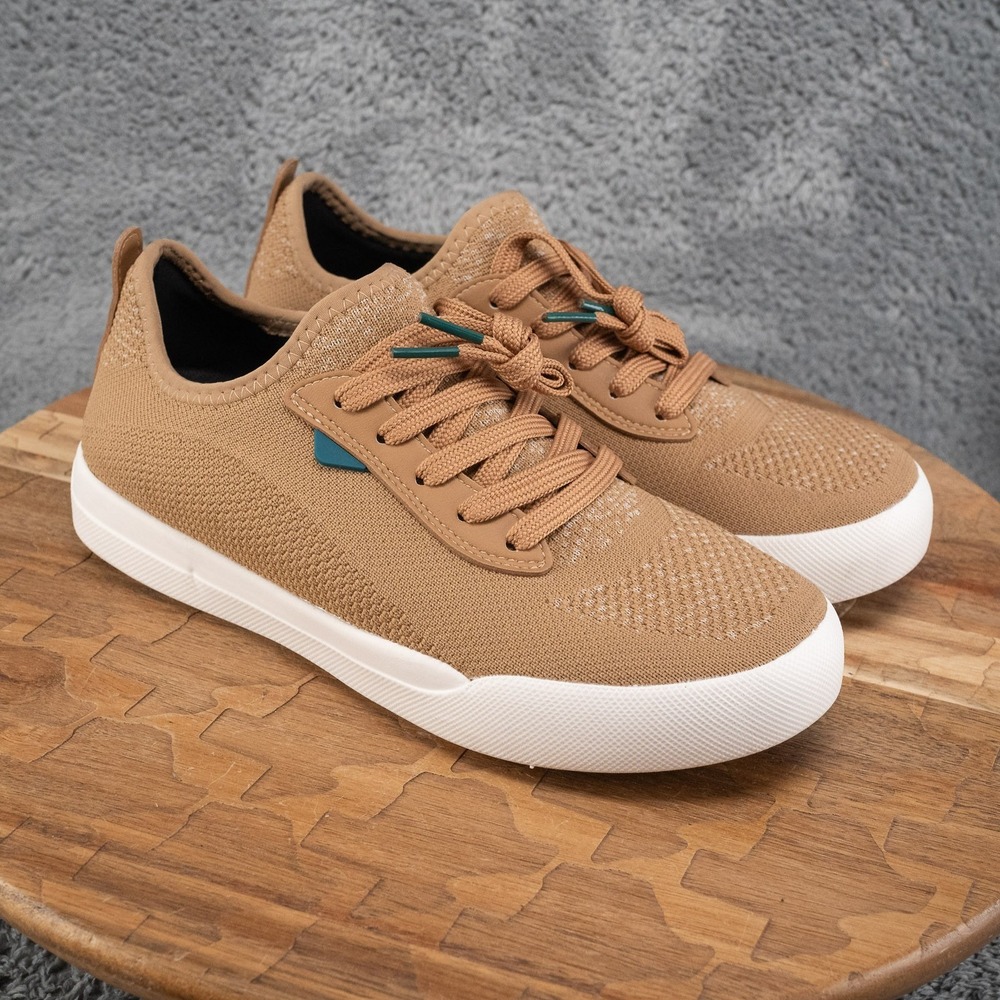 Vessi Weekend 1.5 Sneaker Womens Size 7 Shoes Oak Brown White